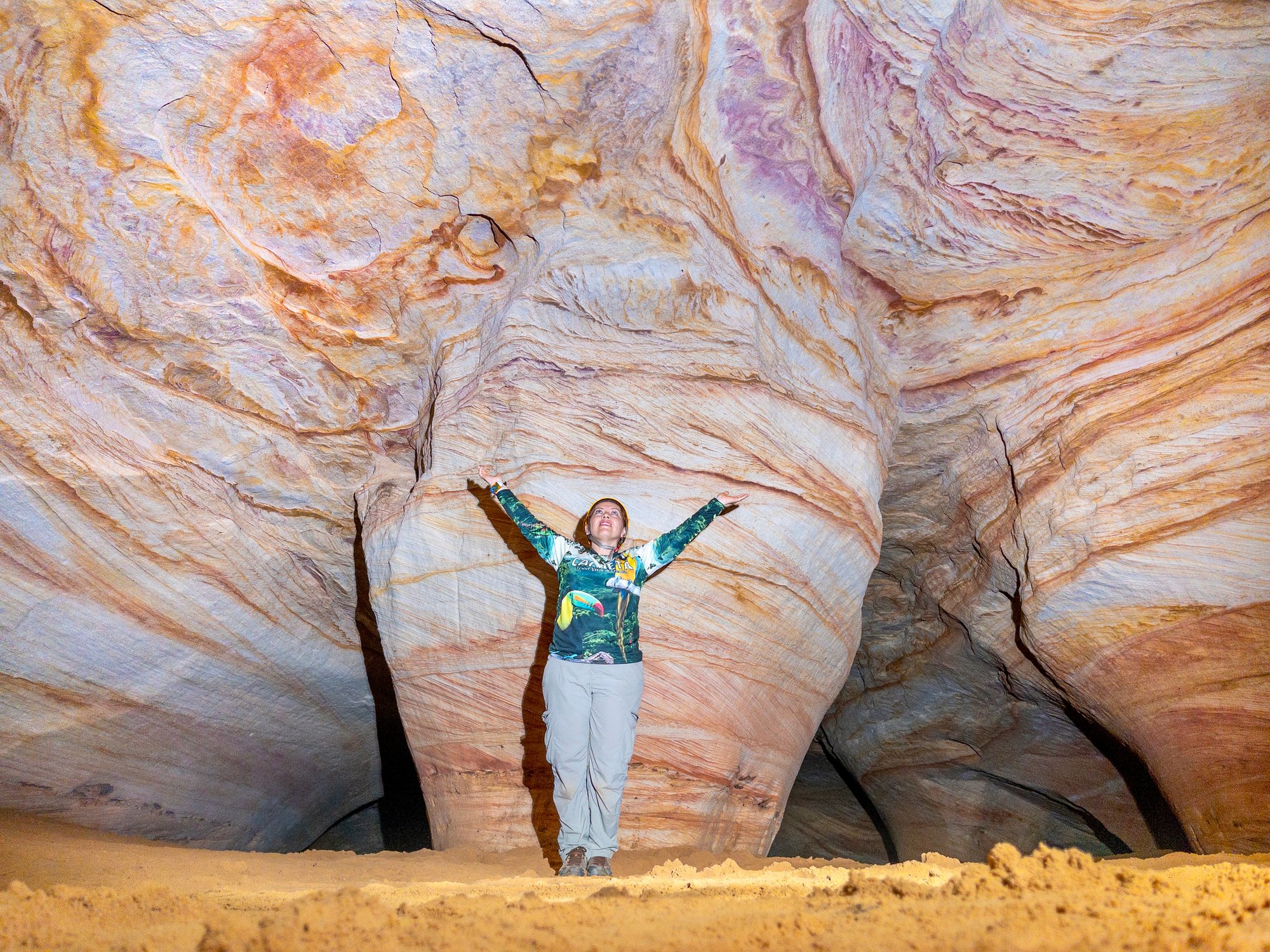 Cueva de colores, Territorio Colombia